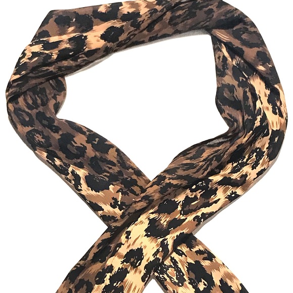 Accessories - Leopard Print Scarf